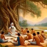 Ancient_Hindu_education_system_traditional_Indian_setting_Gurukul_open-air_schooi